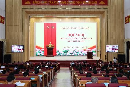 LAI CHÂU: HƠN 1.000 ĐẠI BIỂU THAM DỰ HỘI NGHỊ PHỔ BIẾN, GIÁO DỤC PHÁP LUẬT QUÝ III NĂM 2026 LAI CHÂU: HƠN 1.000 ĐẠI BIỂU THAM DỰ HỘI NGHỊ PHỔ BIẾN, GIÁO DỤC PHÁP LUẬT QUÝ III NĂM 2026